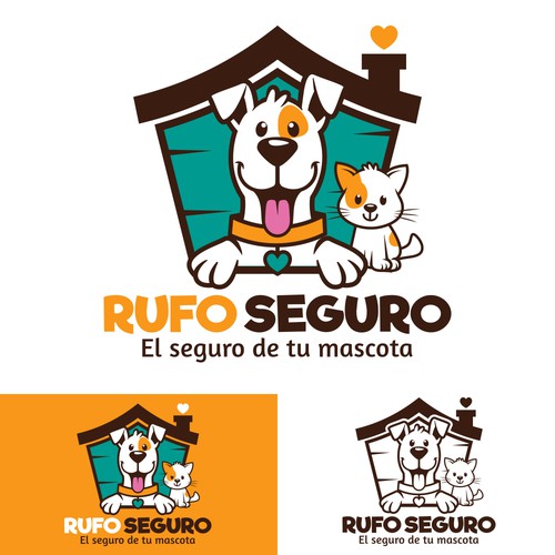 Logo for pet insurance company Design by Ñañel