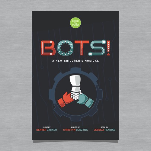 Design eye-catching poster for a contemporary NEW MUSICAL Design by Syarif HC