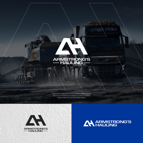 Need logo for our new company Armstrong's Hauling Design réalisé par Eka Sanihara