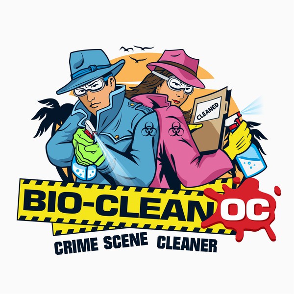 Design by TimNice titled "Crime Scene Cleaner Logo"