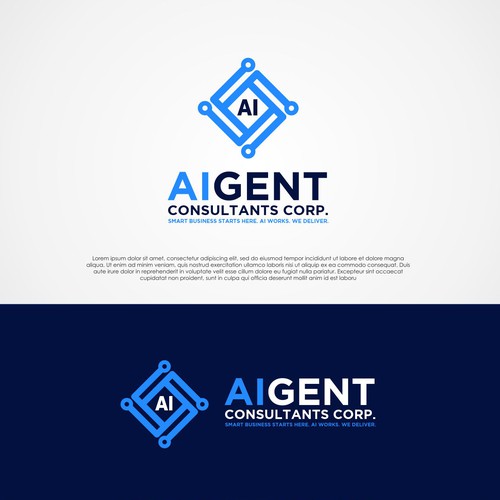 AI Agent Company: Appealing to small to medium sized businesses. Design by Vera™