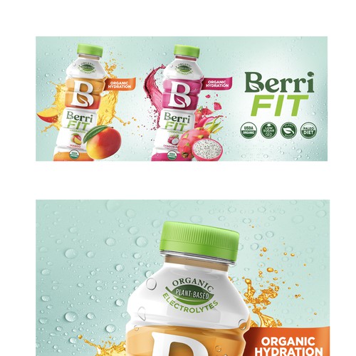 Branded Beverage Cooler Design by sougatacreative