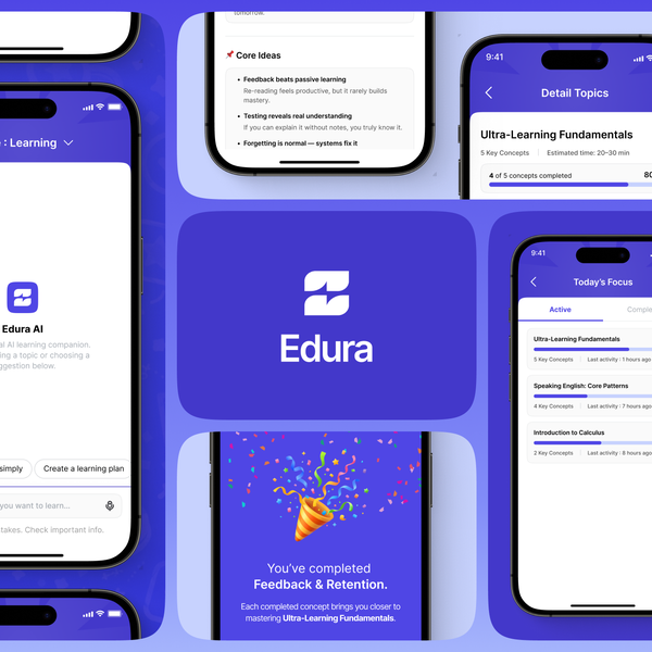 Edura - AI Learning Companion App