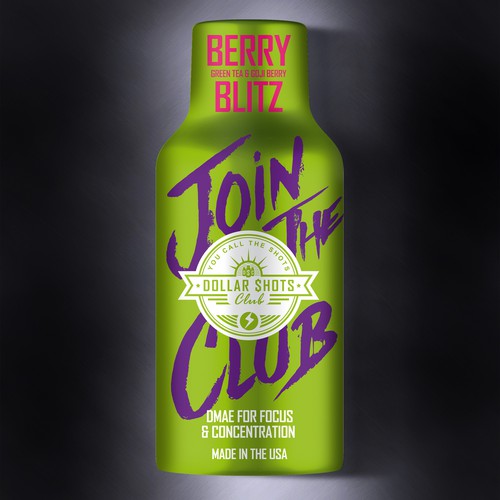 Design di Create an eye-catching energy shot drink bottle design for the relaunch our eCommerce Supplement Shot Co.!! di Dimanist