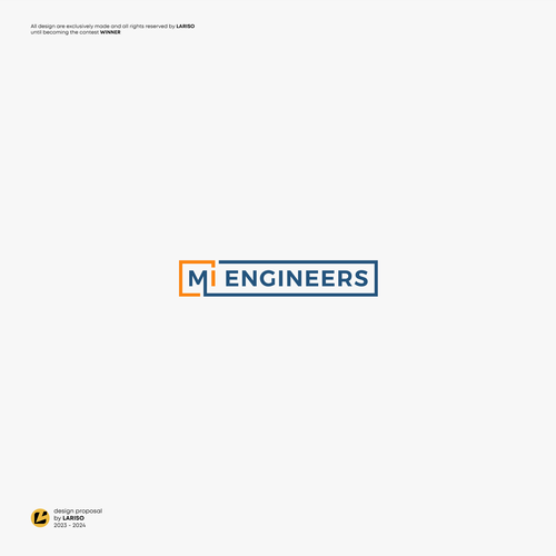 Contemporary feel for Engineer Consultants who want to stand out Design by lariso™