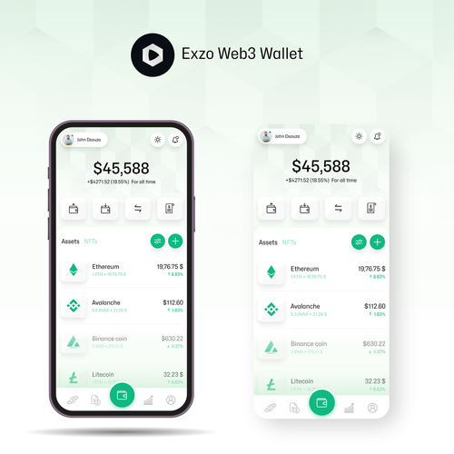 Web3 & Crypto Wallet Chrome extension Design by MercClass