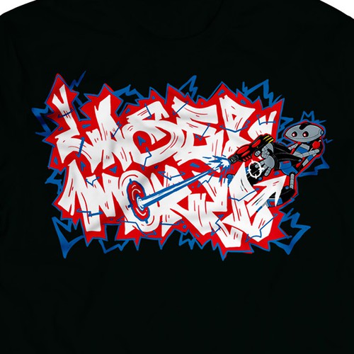 Proposition sur un concours de T-shirt, réalisée par Ahsannn