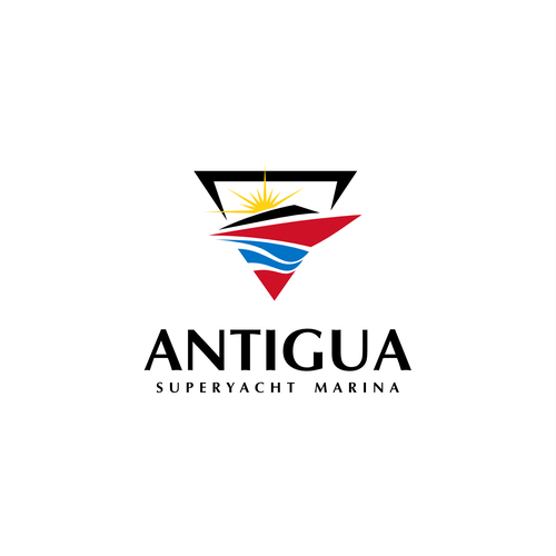 Logo for Antigua Superyacht Marina Design by rickybays