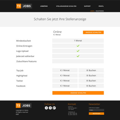 Web page design contest entry by koluk