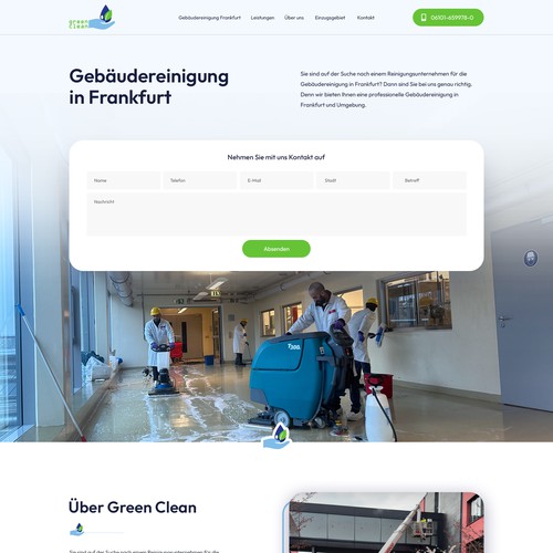 Web page design contest entry by CreatickWeb