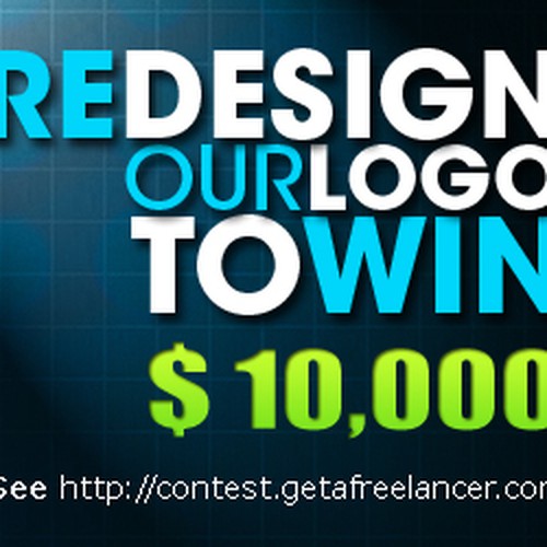 Logo / Graphic to promote US$10,000 Logo Design Competition Design by T-Bone