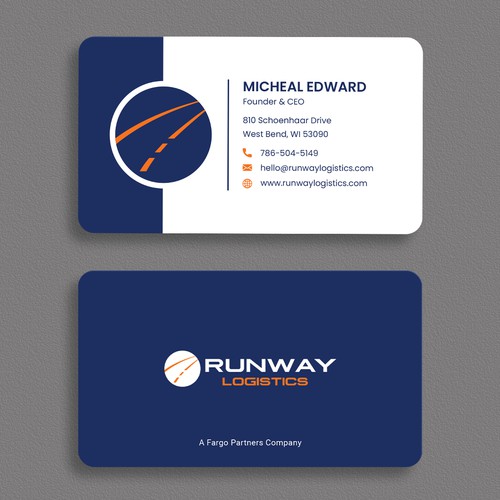 Design di Runway Logistics Business Card di moshiur008