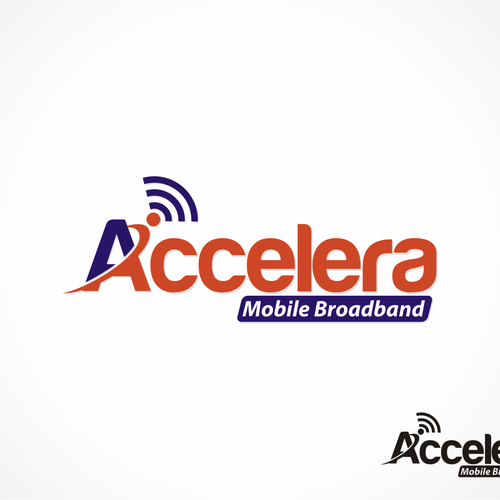 Logo For Accelera Mobile Broadband Logo Design Contest 99designs