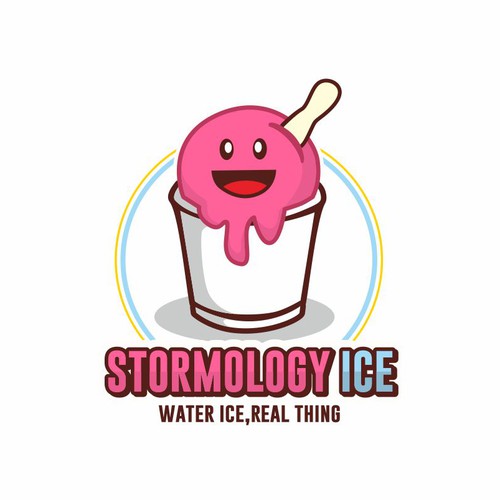 Design a FUN, youthful, colorful logo for Water Ice (Italian Ice) business. Design by hellyeah.