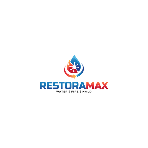 Restoration Company Branding. Design by atmeka