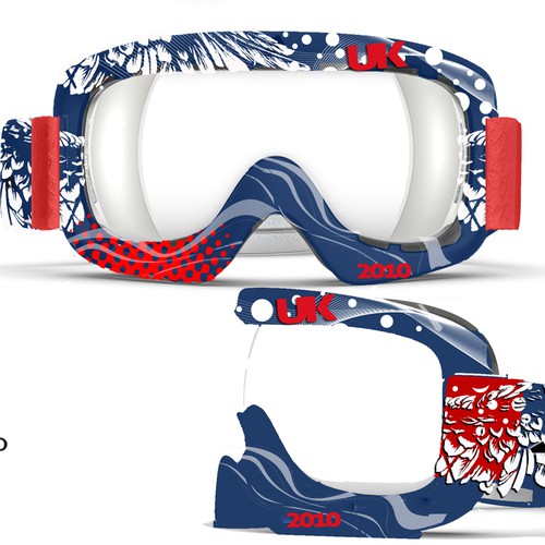 Diseño de Design adidas goggles for Winter Olympics de expressions