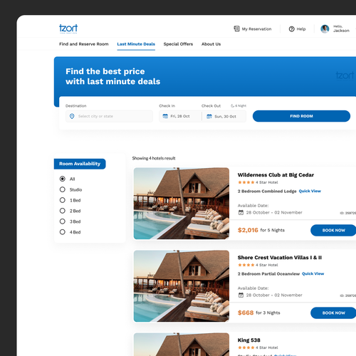 Design a User Interface for a Travel Company Design by msr.dsgn