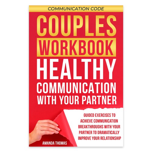 Couples WORKBOOK  Healthy Communication with Your Partner Guided Exercises to Achieve Communication Design by R A H E E M ツ
