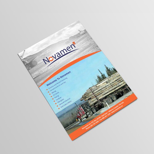 Print and email brochure for chemical distribution company Brochure