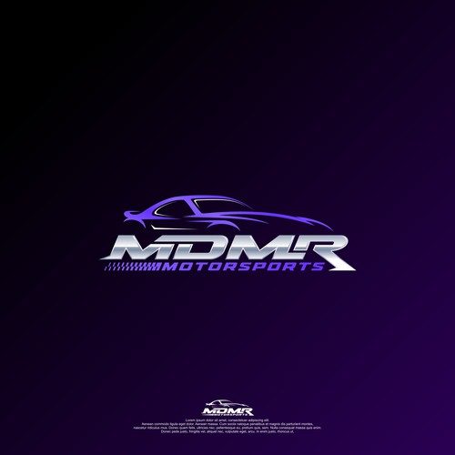 logo Design For MDMR MotorSports Design réalisé par the.yellowmortar