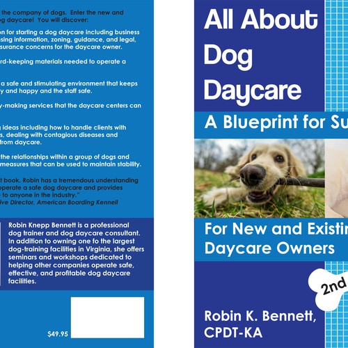 All About Dog Daycare Book Cover Book Cover Contest