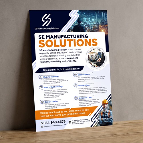 Clean single page line card for potential customers Design by *FBCTechnologies*