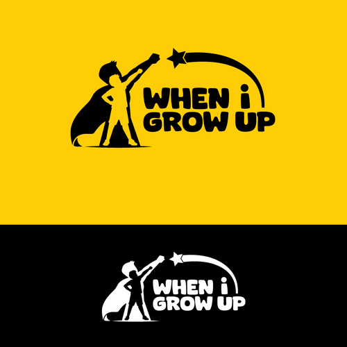 When I Grow Up Logo Design by uc.ink