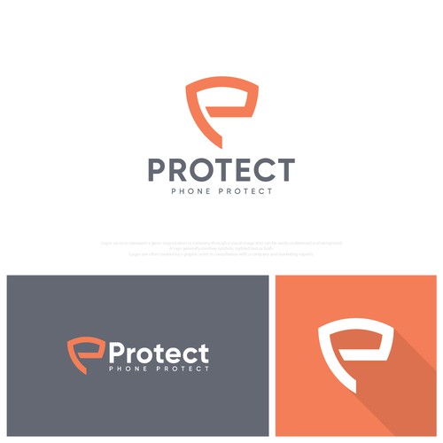 PPROTECT (Phone protect logo) (mobile cases and screen protectors) Design by Kanwal Mary
