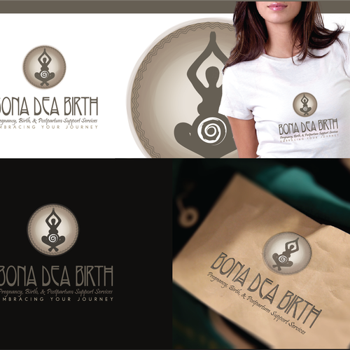 Birth a new graphic masterpiece for an up and coming birth doula company! Design by majamosaic