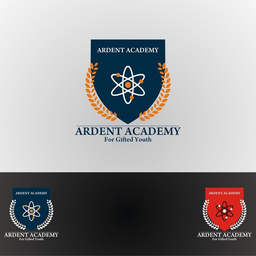 Create a new logo for Ardent Academy, a K-12 STEM education startup (science, technology, engineering and math) Design by made by tom