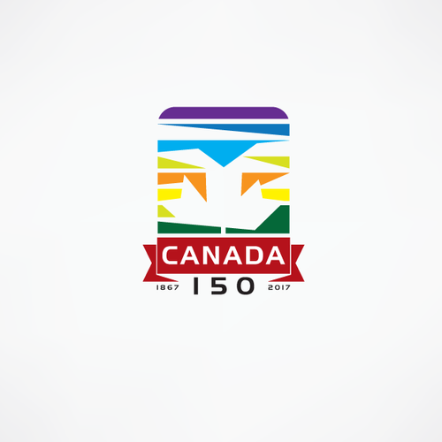 Community contest: Design Canada’s 150th birthday logo! Design by Criarty