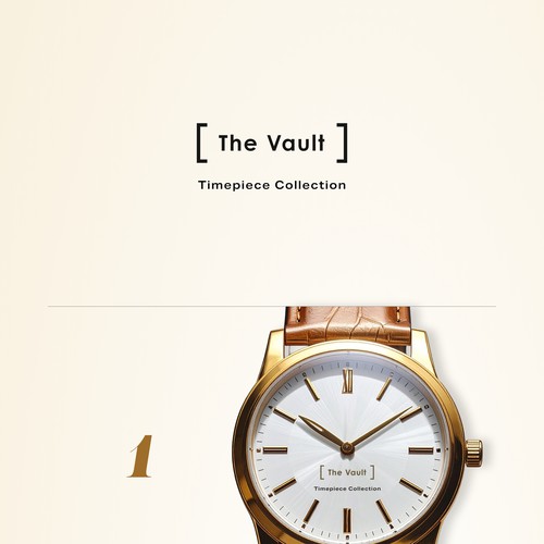 The Vault | Timepiece Collection Logo Contest Design by Belfer 72