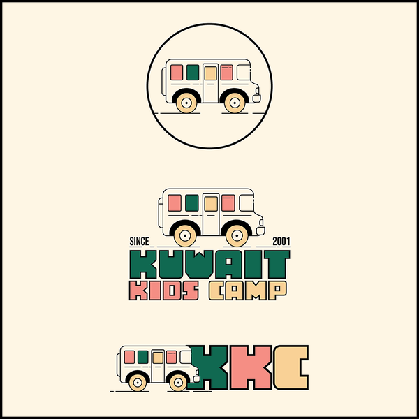 Bold creative logo for Kids Camp