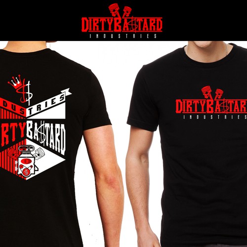 Edgy t shirt design for Motor heads! Tshirt contest