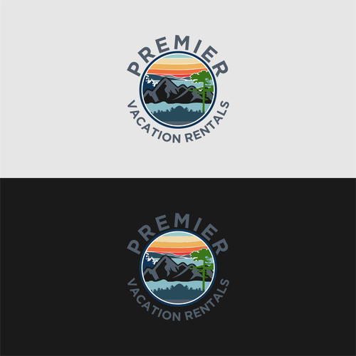 Design Short Term Vacation Rental Properties Logo di themelis