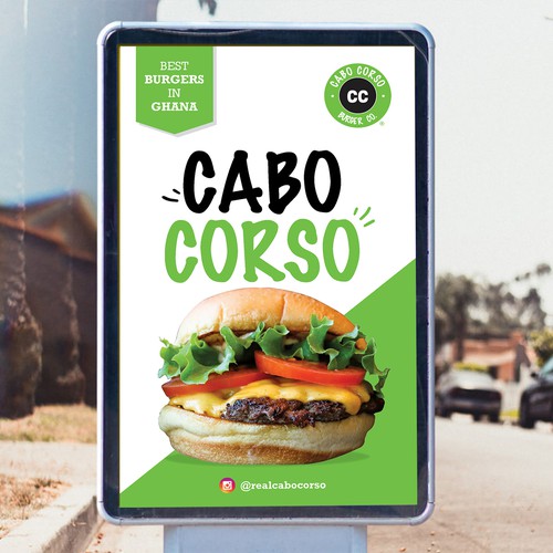 Billboard for Burger Company Design by Krishna Arts