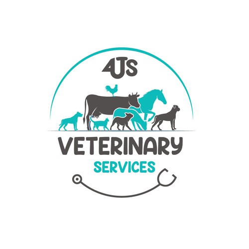 Designs Mixed animal veterinarian logo Logo design contest