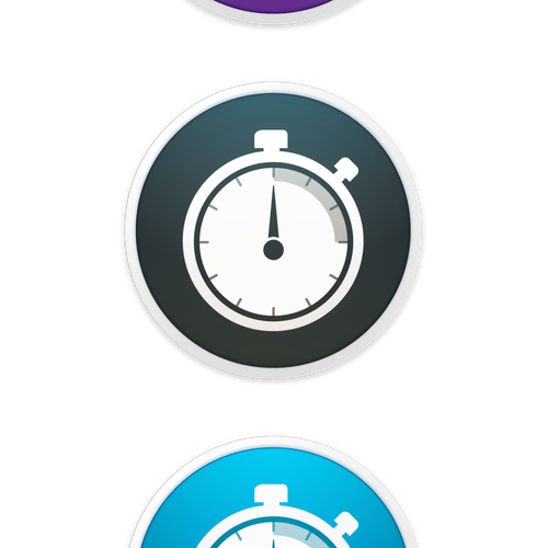 Stopwatch app icon for Mac OS X app "Menu Stopwatch" | Icon or button