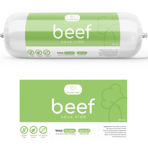 Premium Fresh Dog Food Design by Hiraa!