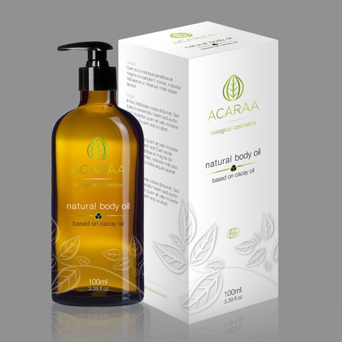 Creative Packaging Design for Natural Cosmetic Line Design by milan.kelecevic