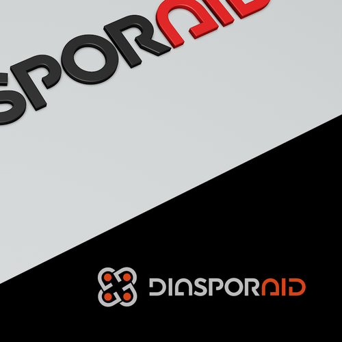 Design a powerful logo for diasporaid, an impact-oriented network/platform for expats Design by Advokat™