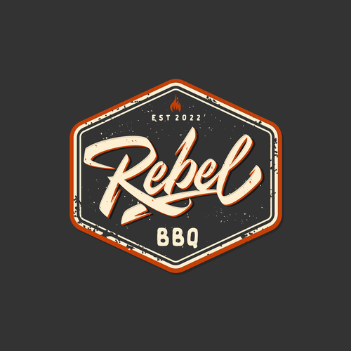 Rebel BBQ needs you for a bbq catering company that is doing bbq differently Diseño de TheRedline