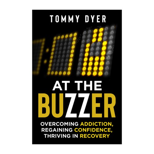 Book cover for inspirational, comeback story out of addiction into recovery! Design by digital.ian
