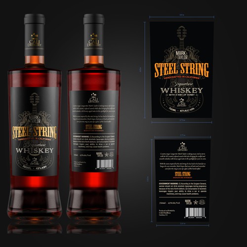 Steel String Signature Whiskey Design by sam2305