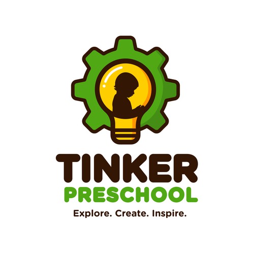 Logo for "tinker preschool" - creative, simple & fun designs wanted!! Design by vjeco
