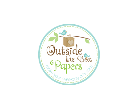 Paper plane logo with the title 'New logo wanted for Outside The Box Papers'