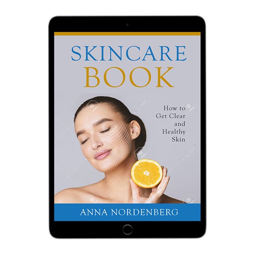 skincare book to help people with unwanted skin issues such as acne .... Design by Cascadorys