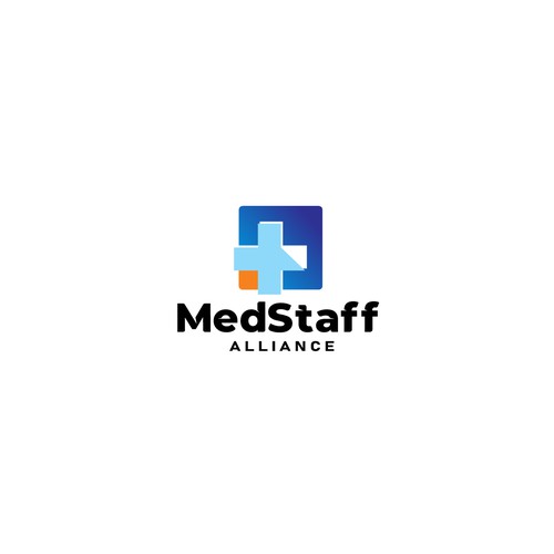 MedStaff Alliance - Logo Design by GITANAPOLIS