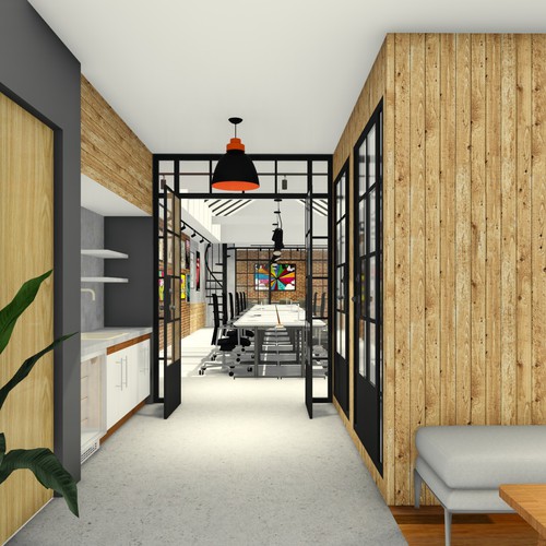 Office design for software development company Design by Gaeah