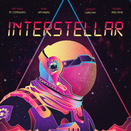 Design Create your own ‘80s-inspired movie poster! por DOUBY